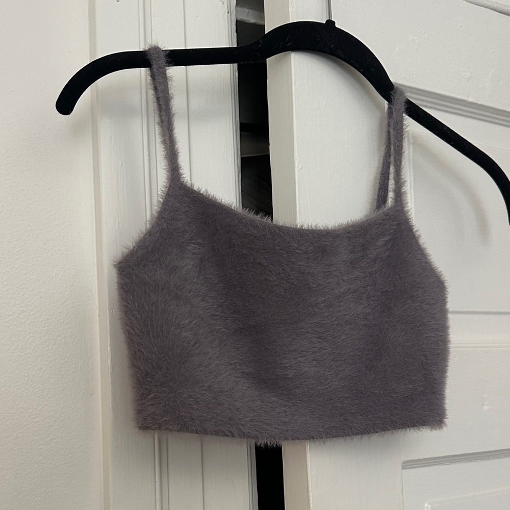 NEW Aritzia Sunday Best Reese Sweater Knit Bra Top Small